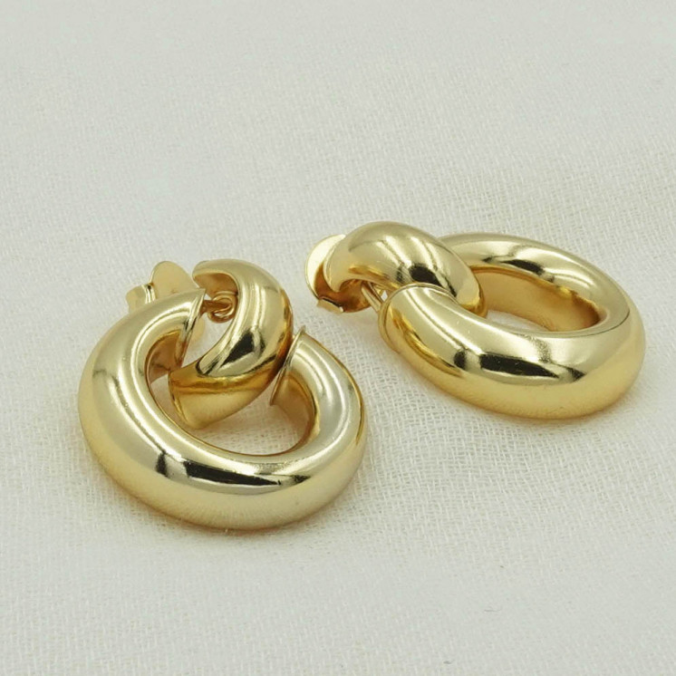 Bruna's Choice Milan Studs - 18k gold