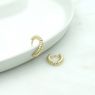 Bruna's Choice Menton Hoops - 18k gold