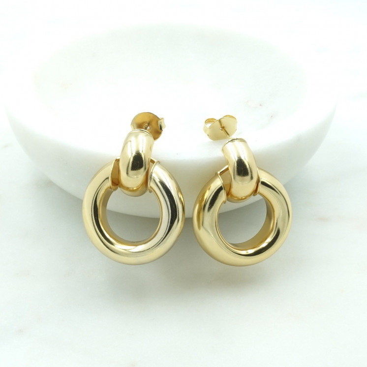 Bruna's Choice Milan Studs - 18k gold