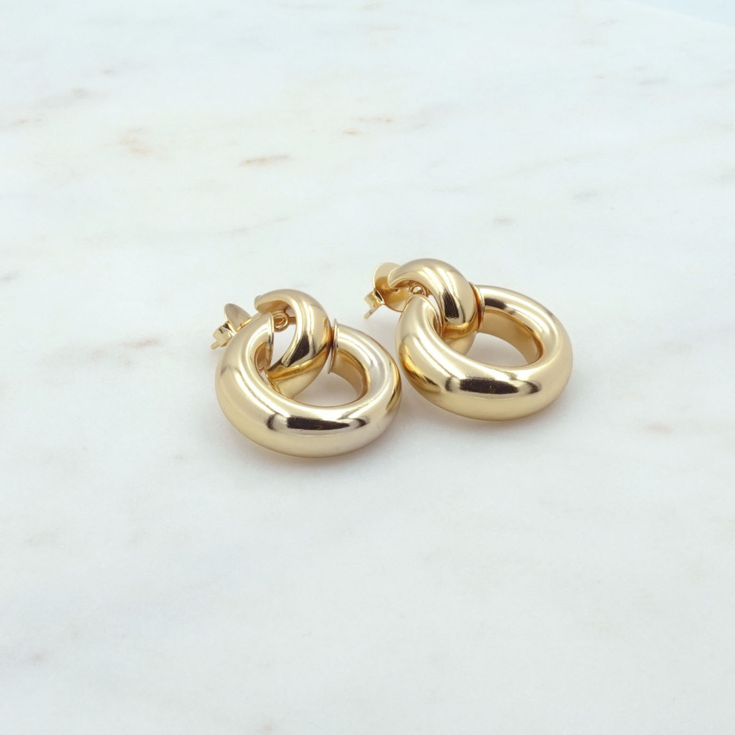 Bruna's Choice Milan Studs - 18k gold