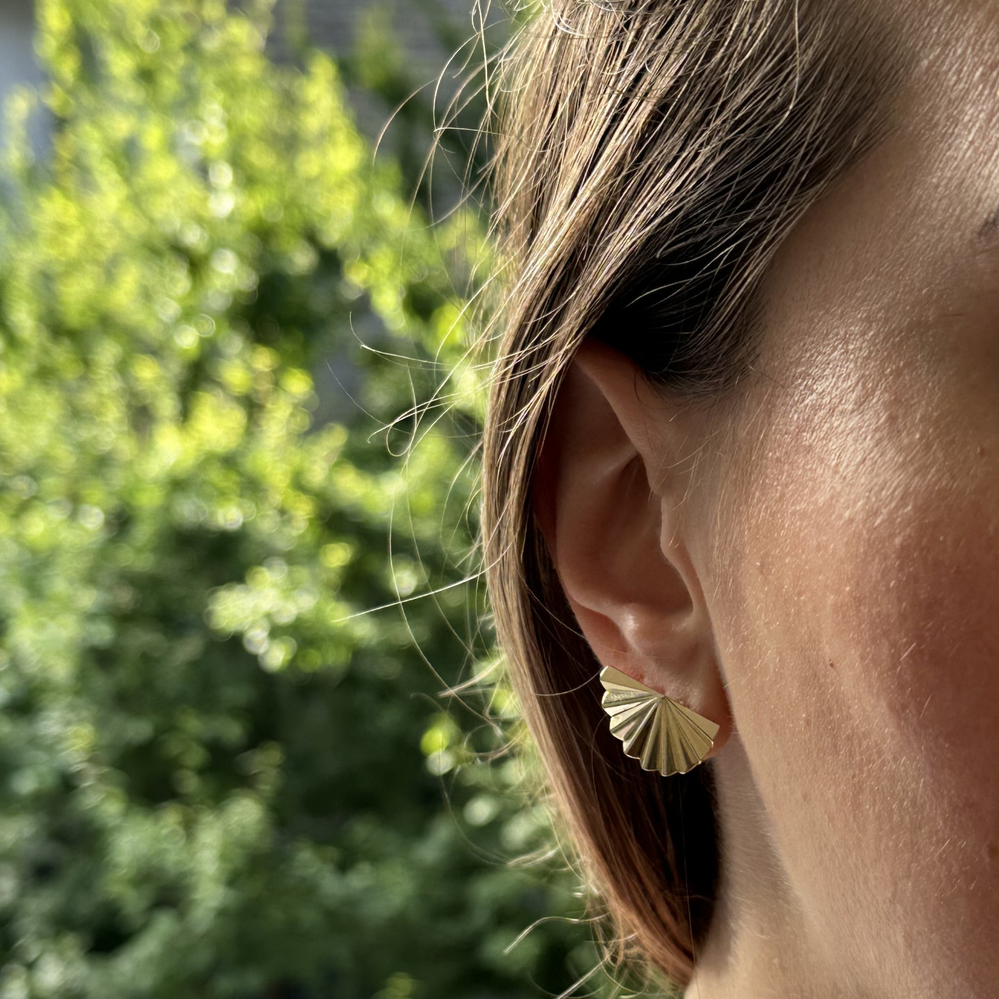 Bruna's Choice Tenerife Studs - 18k gold