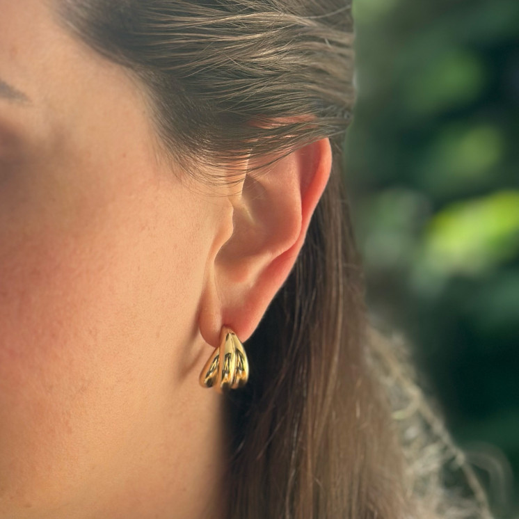 Bruna's Choice Dubai Studs - 18k gold