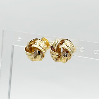 Bruna's Choice Shanghai Studs - 18k gold plated