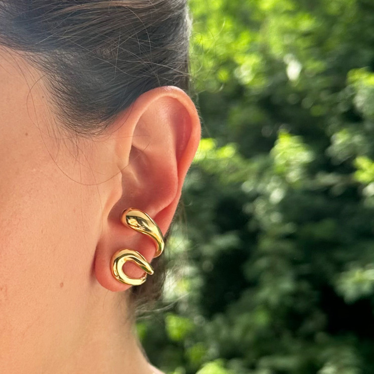 Bruna's Choice Quito Studs - 18k gold plated