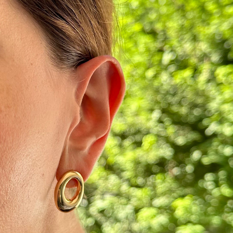 Bruna's Choice Florence Studs - 18k gold plated