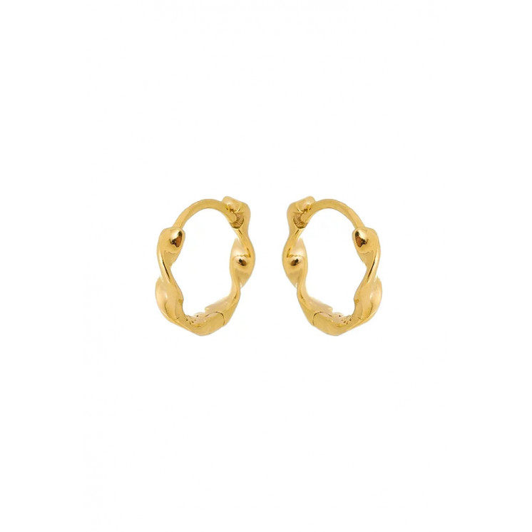 Bruna's Choice Hvar Hoops - 18k gold