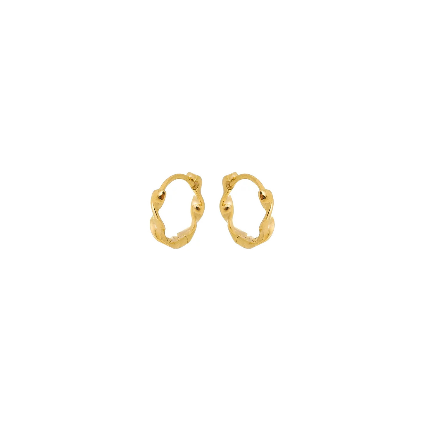 Bruna's Choice Hvar Hoops - 18k gold